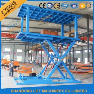 China 3T Double Deck Car Parking Lift for Villa Home Garage Double Basement Car Lift on sale