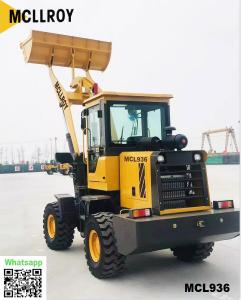 China Flexible 2.5 Ton Wheel Loader Mini Front End 2000kg Rated Load For Construction on sale