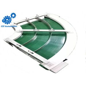Buy cheap Aluminium Profile 90 Degree Curve Conveyor Adjustable Speed For Package Industry from wholesalers
