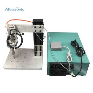 China Easy Operation Mask Earloop Ultrasonic Spot Welding Machine wholesale