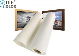 China Poly Cotton Inkjet Printing Canvas Roll Waterproof Acid Free For Canon / Epson / HP wholesale
