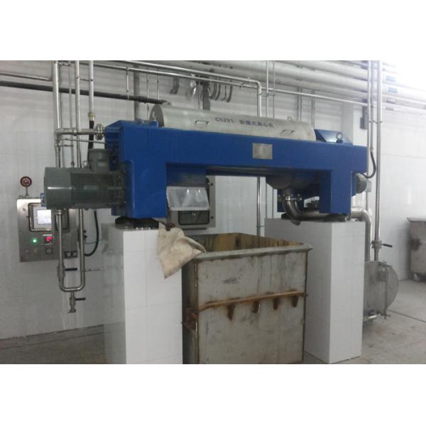 Antifriction Horizontal Decanter Centrifuge Anticorrosion Stainless Helical Pusher