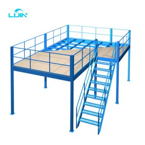 Steel Mezzanine Heavy Duty Shelf Customized Storage Tire Racking