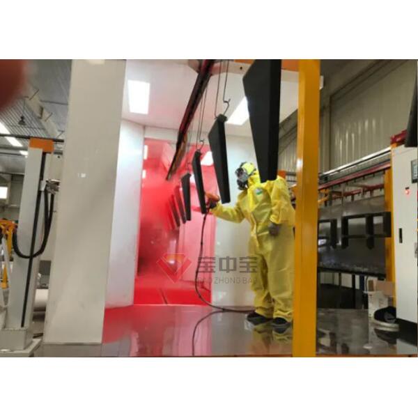 Quality Manual Powder Coating Line For Metal Components Painting Line for sale