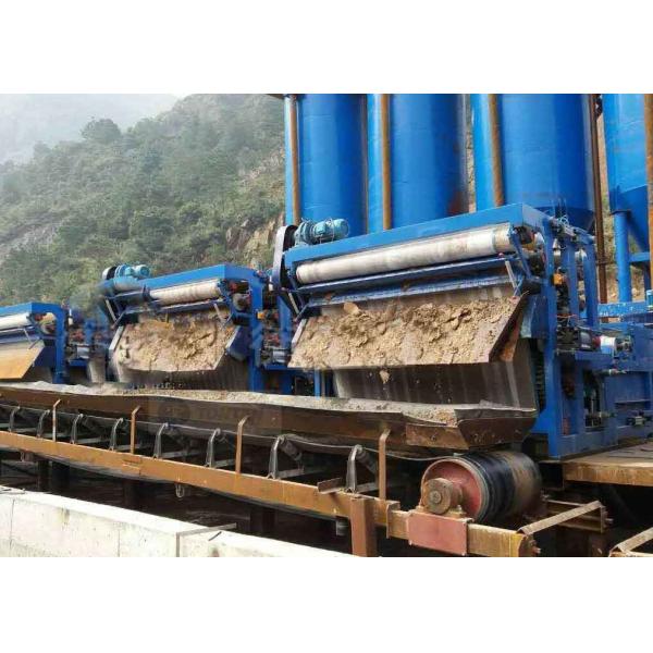 Dewatering Belt Press Filter Machine Sludge Processing Manufacturer