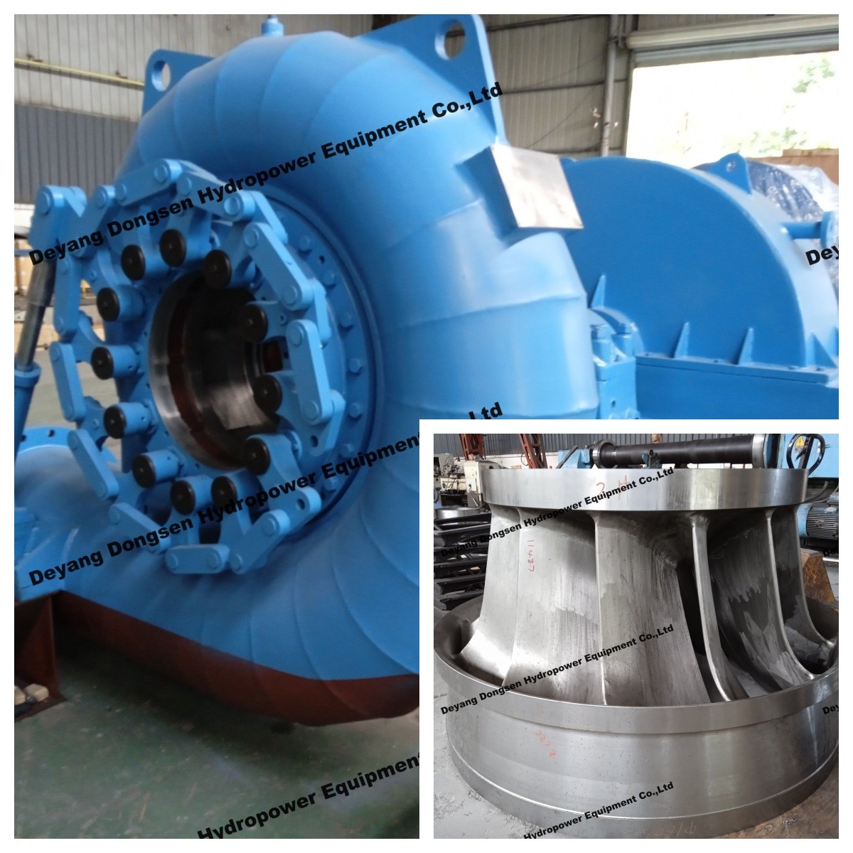 Vertical or Horizontal Installation Francis Turbine Generator with Automatic