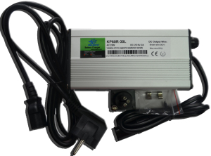 China Prismatic Li-Mn02 / Li-ion Battery Charger 25.9V 2A on sale
