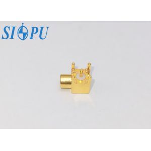 Buy cheap MCX Female RF Coaxial Connector – PCB Mount, Four-Leg Type from wholesalers