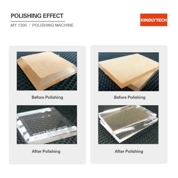 3kw 1.3m Length Acrylic Edge Polishing Machine CE Certification