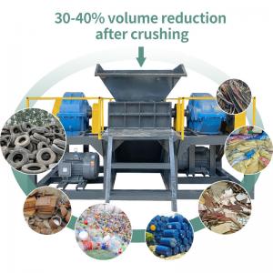 China Industrial Waste Recycling Shredding Machine Truck Car Tire Shredder Crusher wholesale