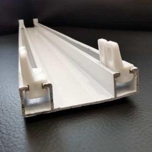China 16mm Square Sliding Curtain Tracks For Bay Windows Ceiling Mounted on sale