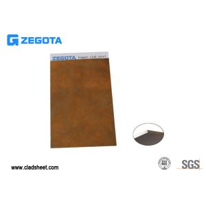 China Multipurpose Copper Clad Steel Sheet For Electronic Connector wholesale