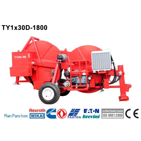 Quality TY1x30D-1800 Transmission Line Stringing Tools 30KN Hydraulic Cable Tensioner for sale