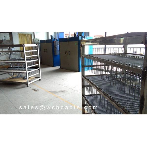 UL21686 TPU Curly Cable 28AWG 13C OD6.0mm VW-1 Matt Black L=300mm 80C 30V