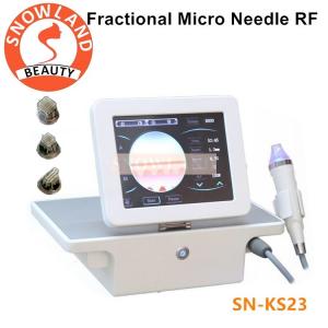China anti aging wrinkle machines micro needle work head fractional rf wholesale
