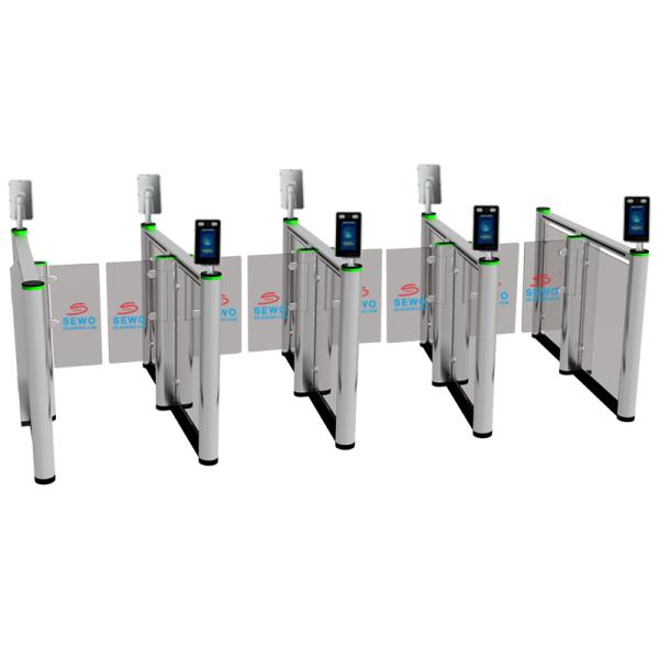 High-Speed Face Recognition Access Control High Speed Turnstile Gate with RFID