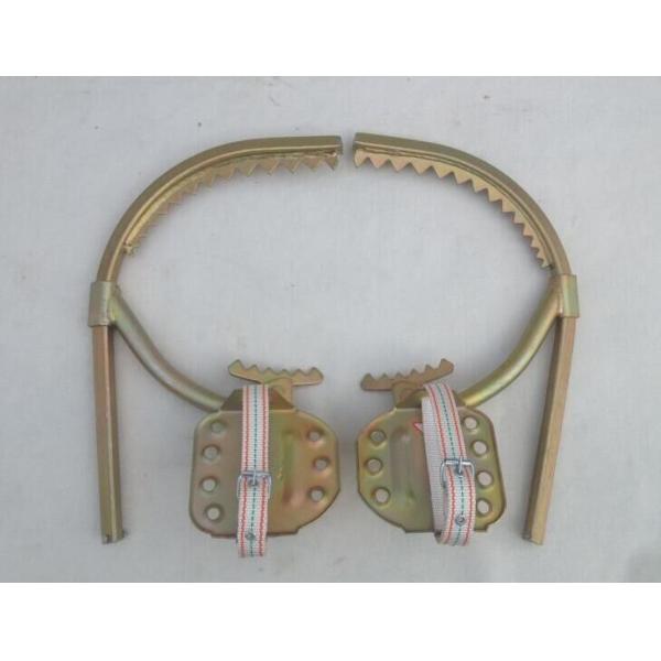 Pole Climbing Safety Tools Wooden Climbing Frames For Climbing Wood Pole 190 - 300 mm