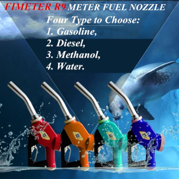 China fuel nozzle with meter manufacturer, flow meter oil dispensing gun