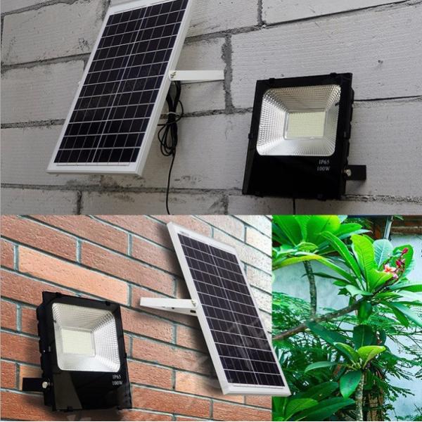 Solar Power LED Flood Light 10W 20W 30W 50W 100W