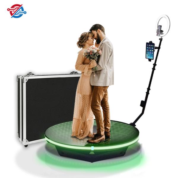 Manual Control 360 Photo Booth Rotating Stand Camera Automatic Party Wedding Machine