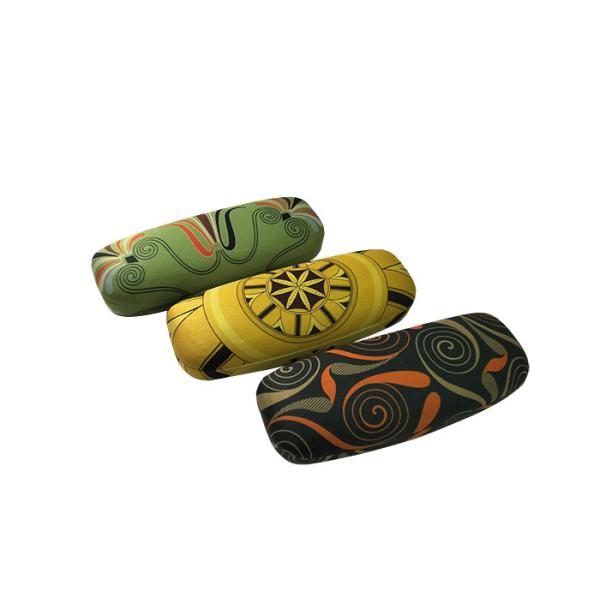 Quality Hard Western Style Fabric Optical Glasses Case Printing Eyeglasses Case for sale