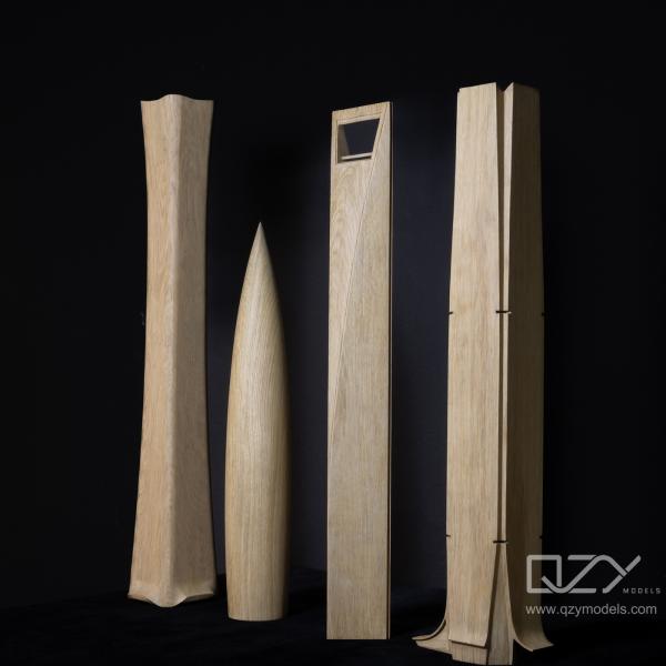 Basswood Architecture Structural Model maker KPF 1/300