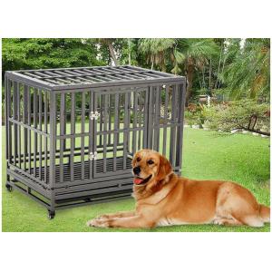 China Horizontal Sliding Folding Dog Crate Stainless Steel wholesale