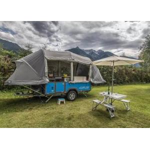 Grey Waterproof Canvas Custom Inflatable Tail Shelter 600*200*160CM