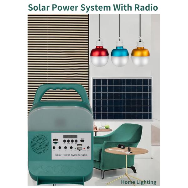 10W To 100W 8 Hours Portable Solar Camping Light For Picnics