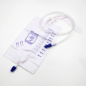 China Clinic Urology Disposable Products PVC Urine Drainage Bags With Sampling Port on sale