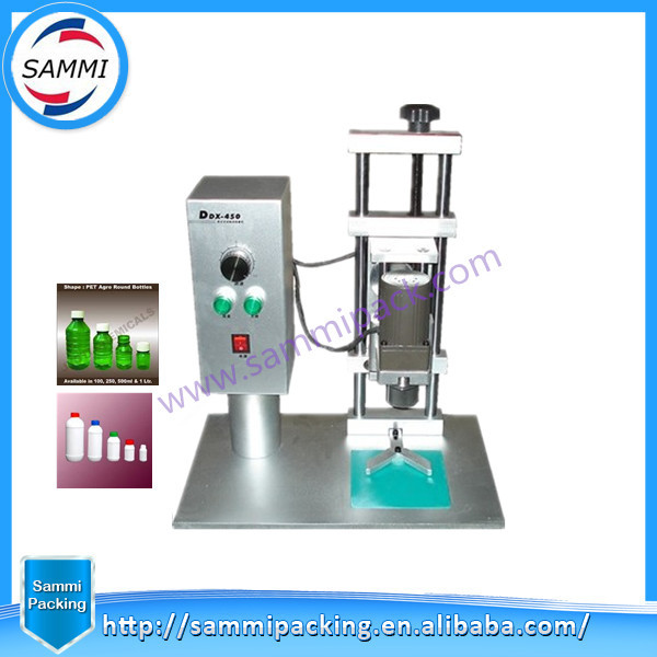 Multi-Purpose Desktop Capper Semi-Automatic Sealing Machine for Plastic Bottles Electric Screw Caps Tightening System Good Price