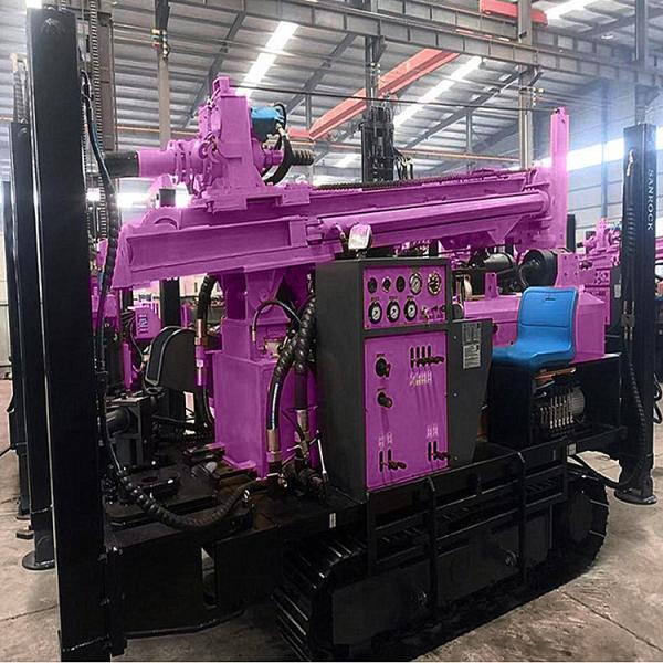 Crawler Water Well Drilling Rig Equipment Rotary Borehole Hydraulic Water Drilling Rig