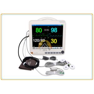 China Multi Parameter Icu Monitoring Machines , Adult 15 Inch Hospital Heart Monitor Machine on sale
