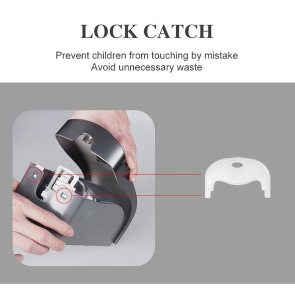 1000ml Wall-mounted Manual soap dispenser Disinfecting soap dispenser