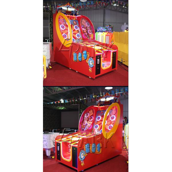 Amsuement Lottery hoopla Vending Machine Throwing Ring coin operated cabinet hoopla skill wall game machine
