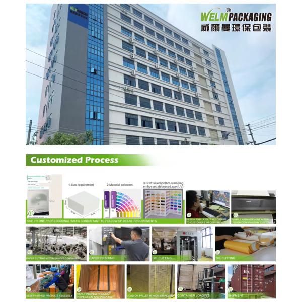 OEM Food Kraft Paper Cardboard Hamburger Boxes Takeaway Packing