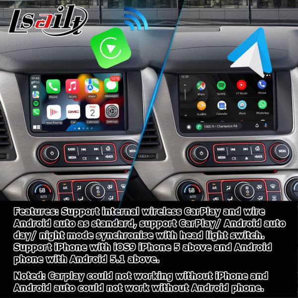 Android 9.0 Carplay Navigation Box Video Interface Box android auto For GMC Yukon Etc