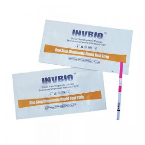 China Urine / Serum Hcg Early Pregnancy Test Strip At Home Oem Packing wholesale