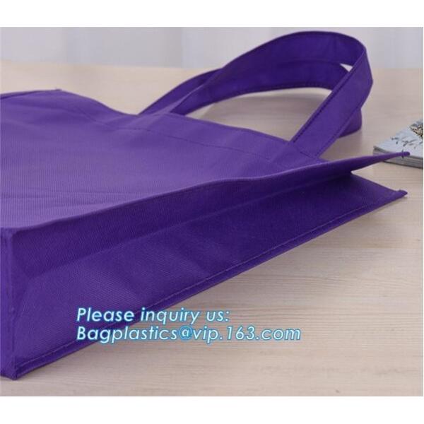 eco friendly non woven bag, Custom logo printed yellow non woven gift pouch drawstring non woven bag, BAGEASE, PAK, PKG