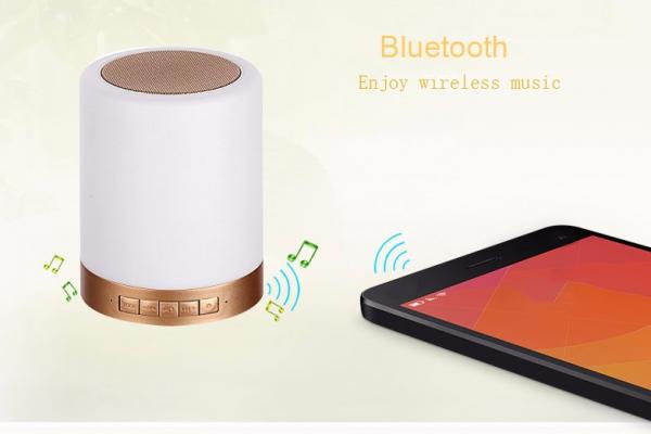 Bluetooth led colorful touch adjust brightness quran light speaker SQ112