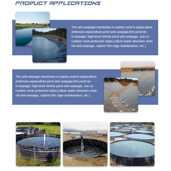 Online Technical Support 1mm HDPE Plastic Membrane Sheeting for Dam Liner