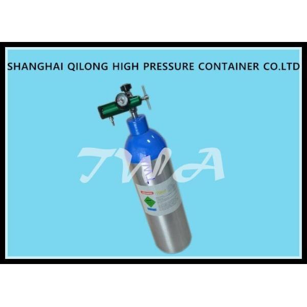 Small Portable 8L Oxygen Scuba Diving Cylinder With High Pressure Reducing Valve