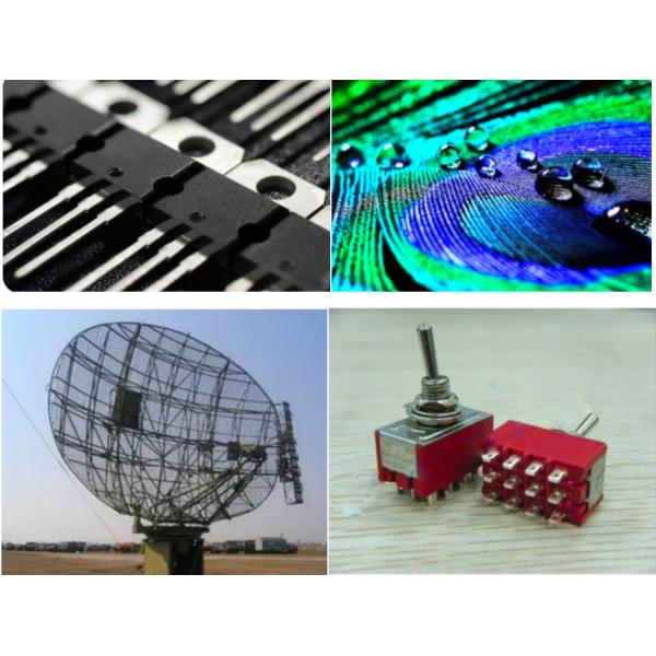 3C-N SiC Wafer 4inch Silicon Carbide Prime Grade Dummy Grade High Electron Mobility RF LED