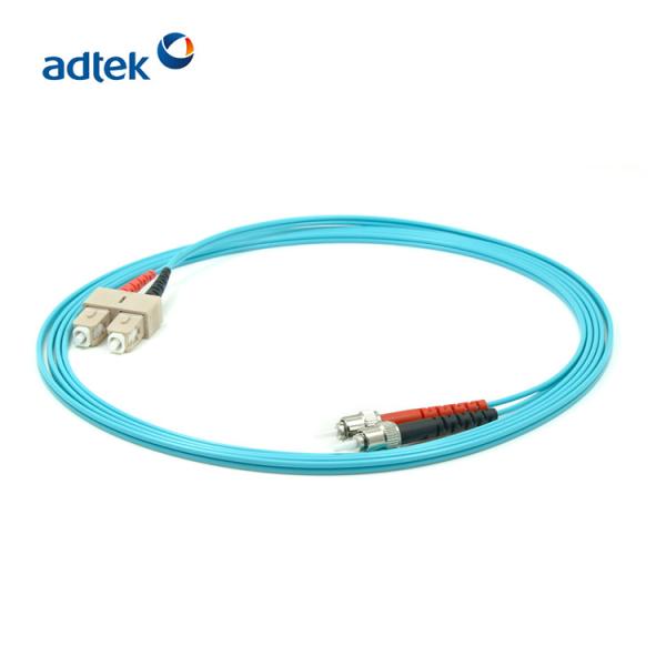 China PVC LSZH OFNP Multimode Fiber Patch Cord Optical Jumper Cable wholesale