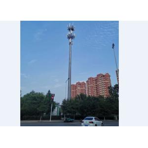 China Wireless Cell Phone Signal Tower High Tensile Mobile Communication Tower on sale