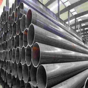 China 1.5mm Thin Wall Stainless Steel Tube 12m Length 3 Inch OD Q345B Black Carbon Steel Pipe wholesale