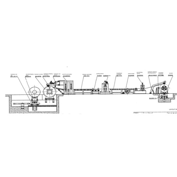Hot Rolled Steel Metal Slitting Machine , Steel Slitting Equipment Automatically