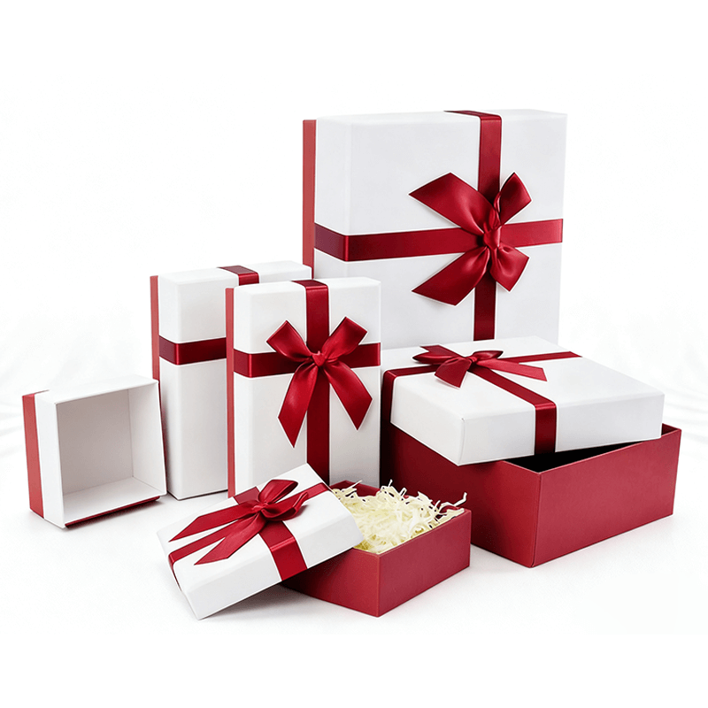 Factory Custom Luxury Gift Rigid Box With Lid Coated Paperboard Featuring Matt Lamination Embossing Stamping For Gift Packaging