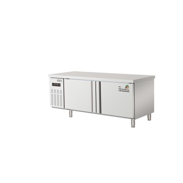 Quality 1.5m 1.8m Stainless Steel Pizza Table R134A 1800x800x800mm for sale