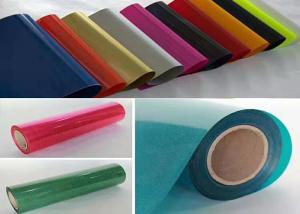 China Lettering Printed Heat Transfer Foil Rolls Good Tensile Strength 42 Colors wholesale